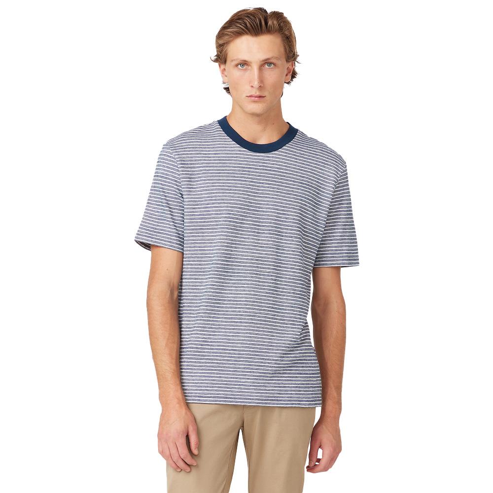 Ben Sherman Jacquard Pique Stripe Tee